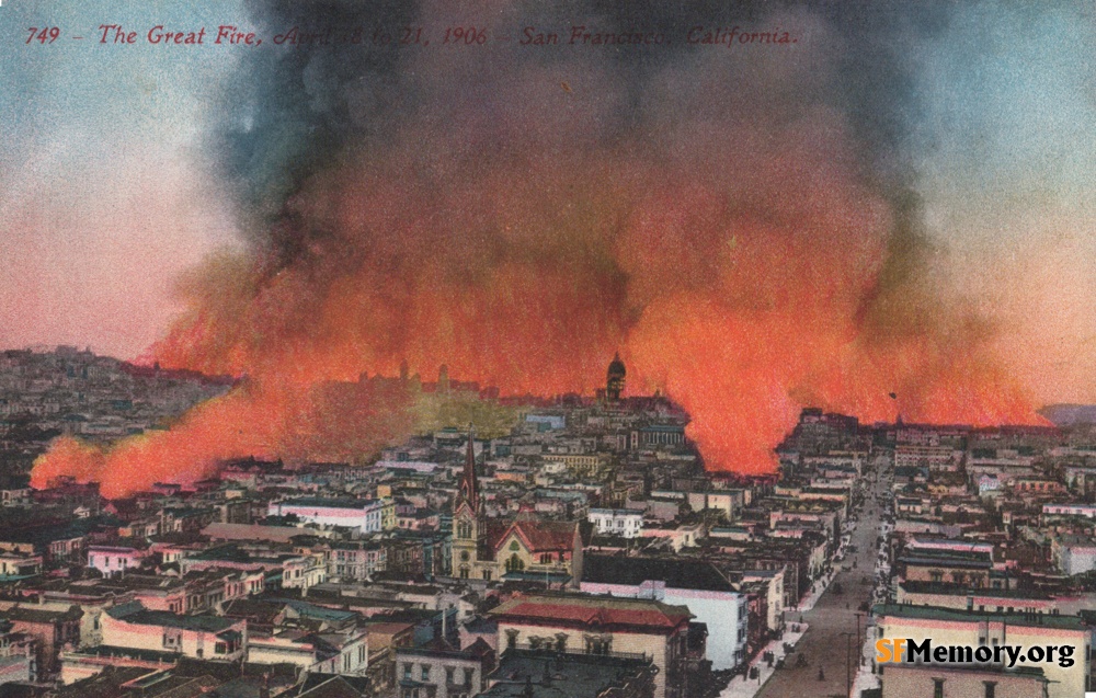 View of the Fire