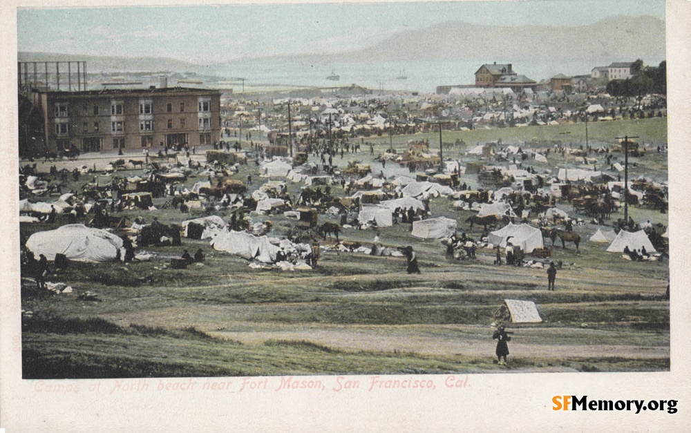 Fort Mason Refugee Camp