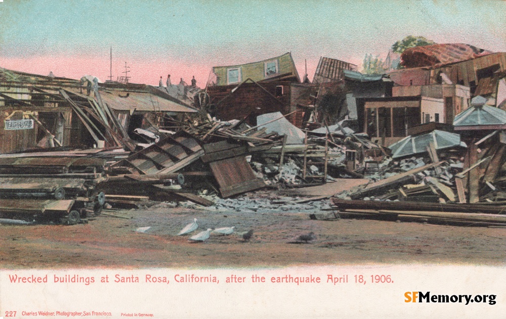 1906 Earthquake Ruins