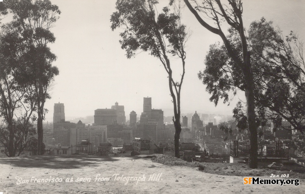 Downtown from Telegraph Hill