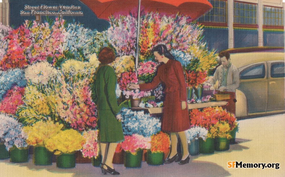 Downtown Flower Vendors
