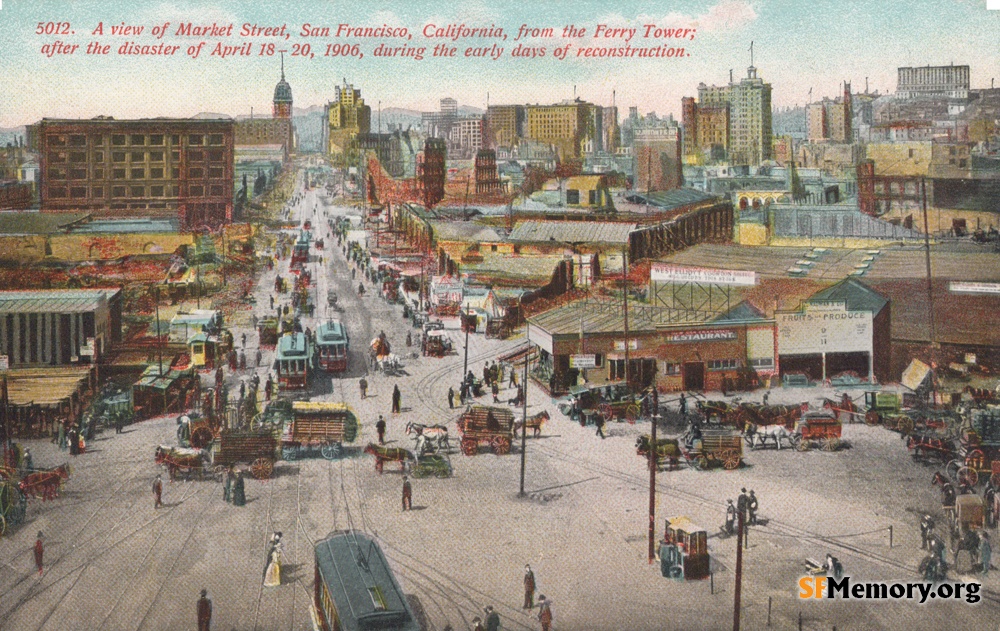 Market from Ferry Building