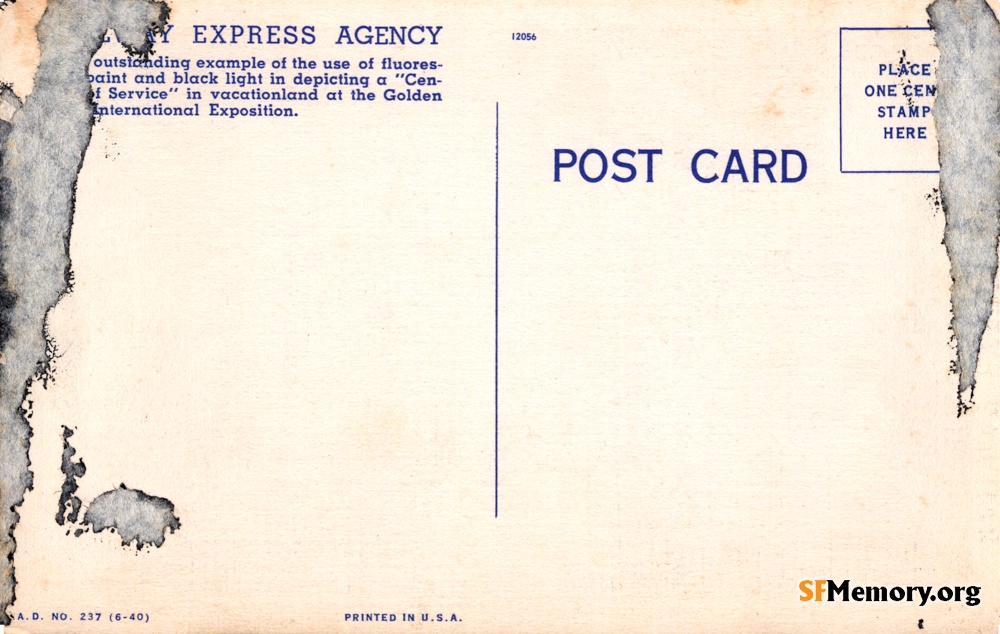 Reverse: Railway Express Agency