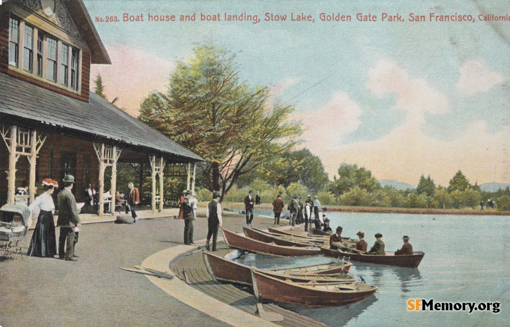 Stow Lake Boathouse