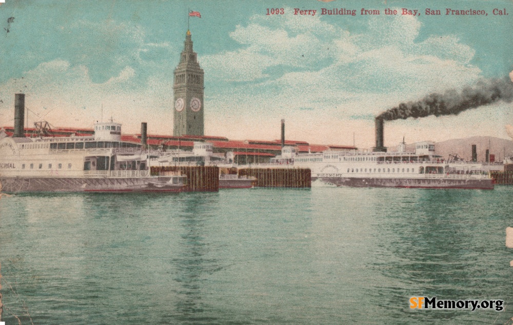 Ferry Building from water