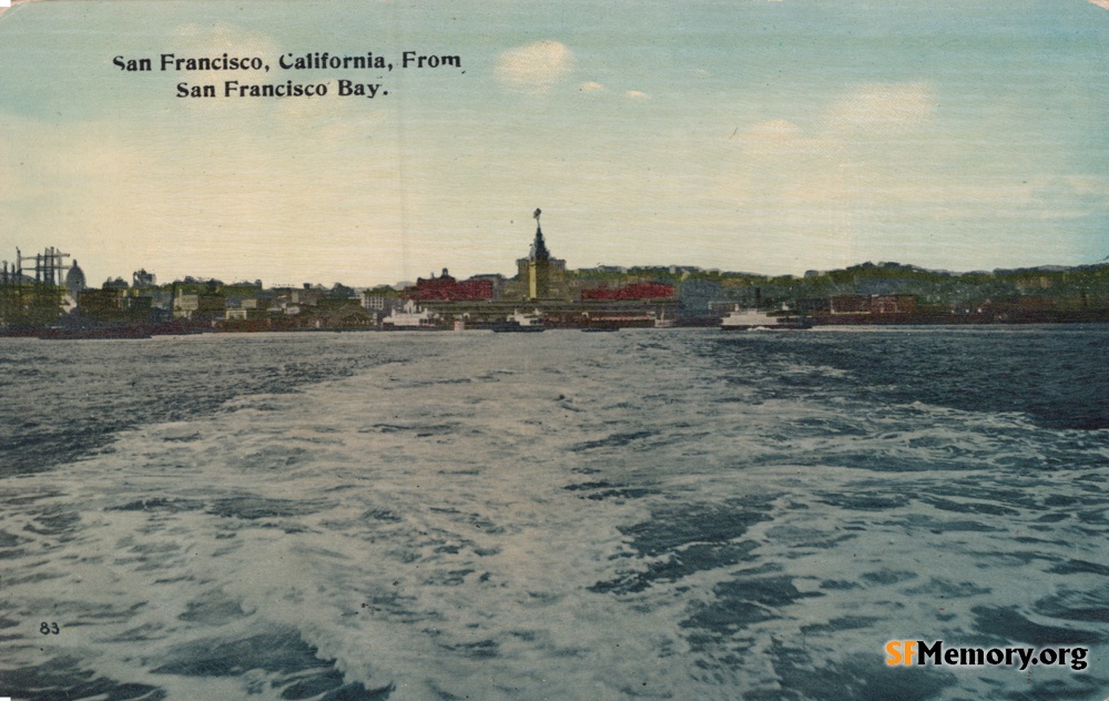 Ferry Building from water