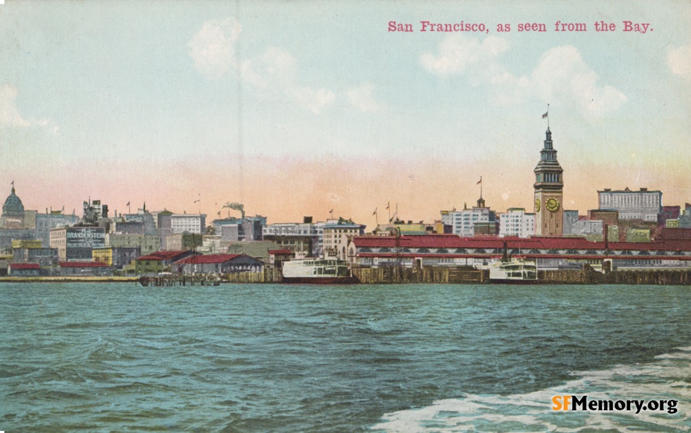 Ferry Building from water