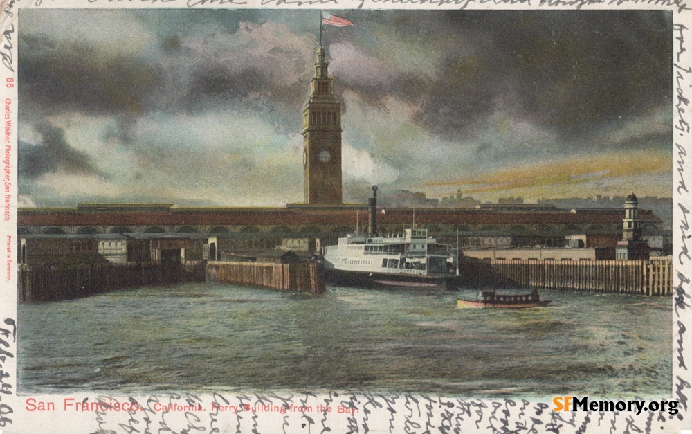 Ferry Building from water