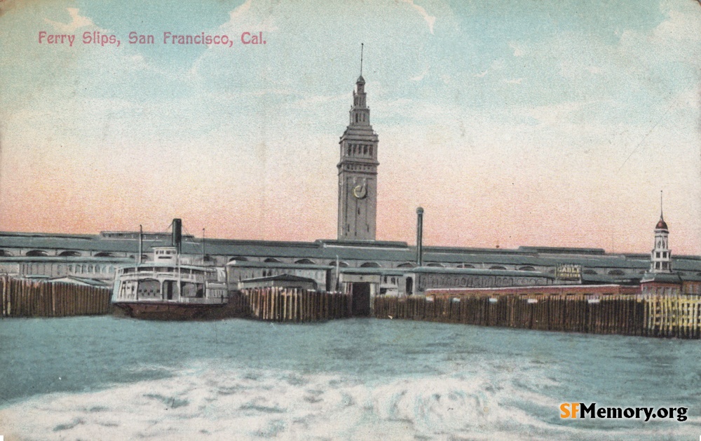 Ferry Building from water