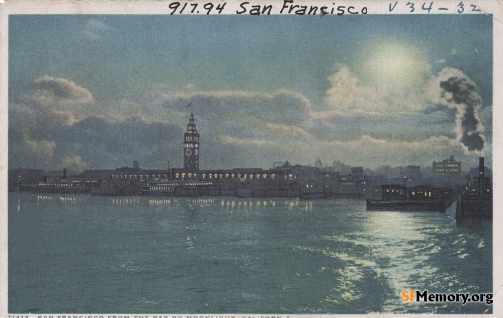 Ferry Building from water