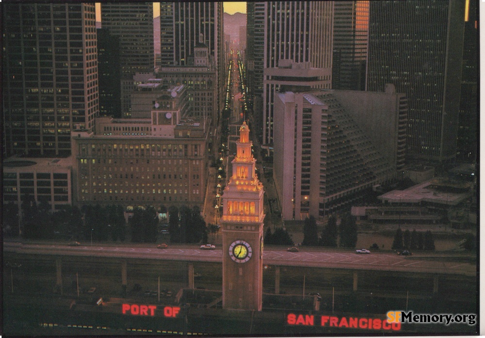 Ferry Building from water