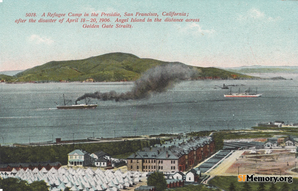 Presidio showing Refugee Camp