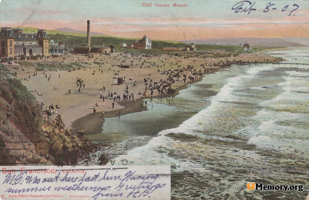 Ocean Beach from Cliff House