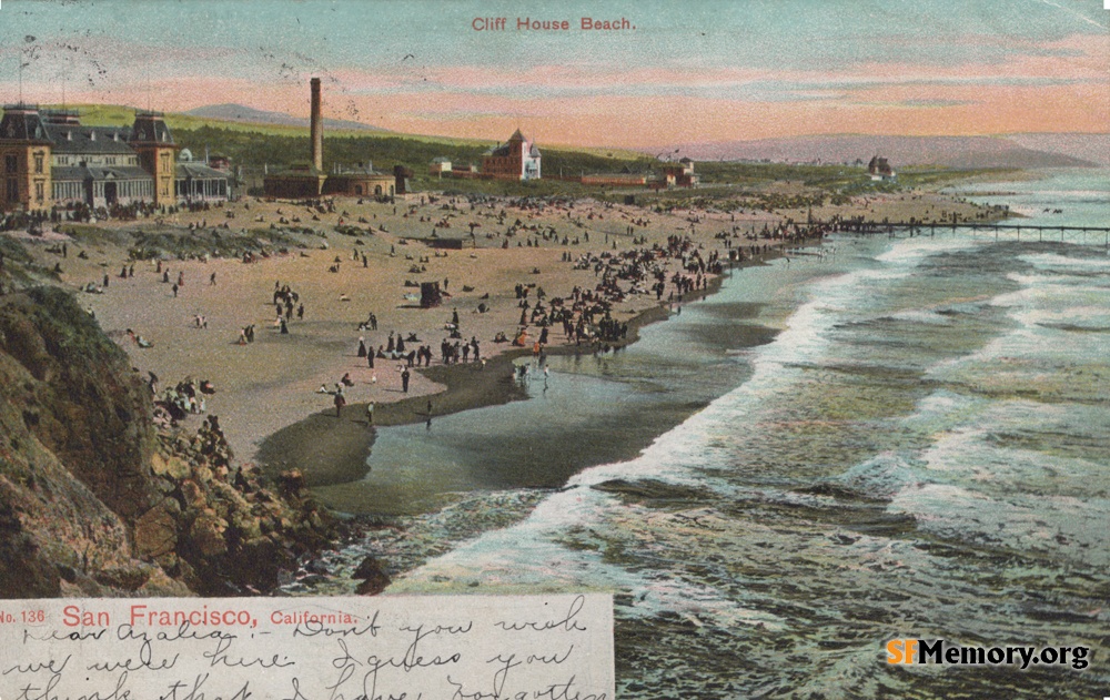 Ocean Beach from Cliff House