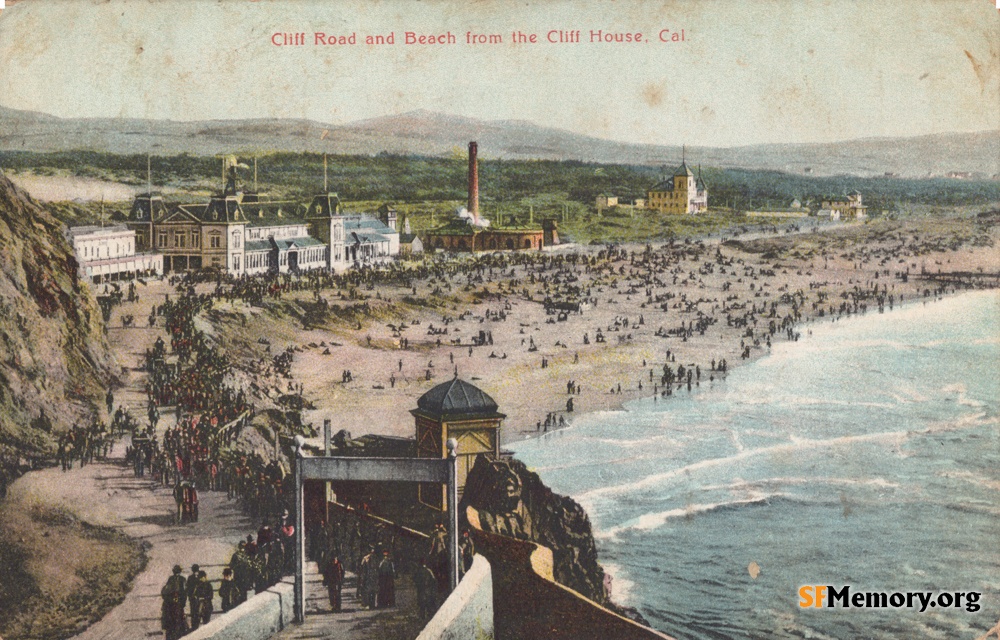 Ocean Beach from Cliff House