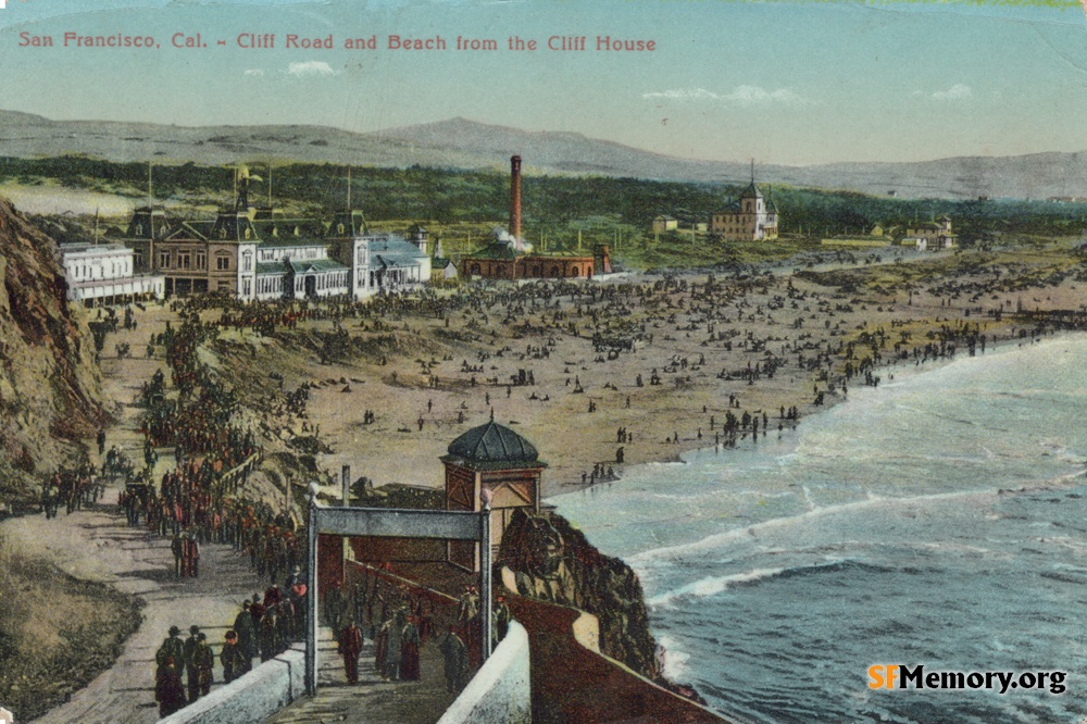 Ocean Beach from Cliff House