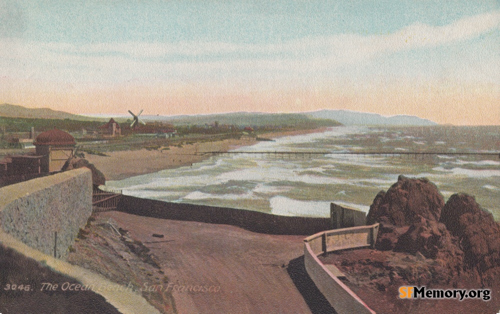 Ocean Beach from Cliff House