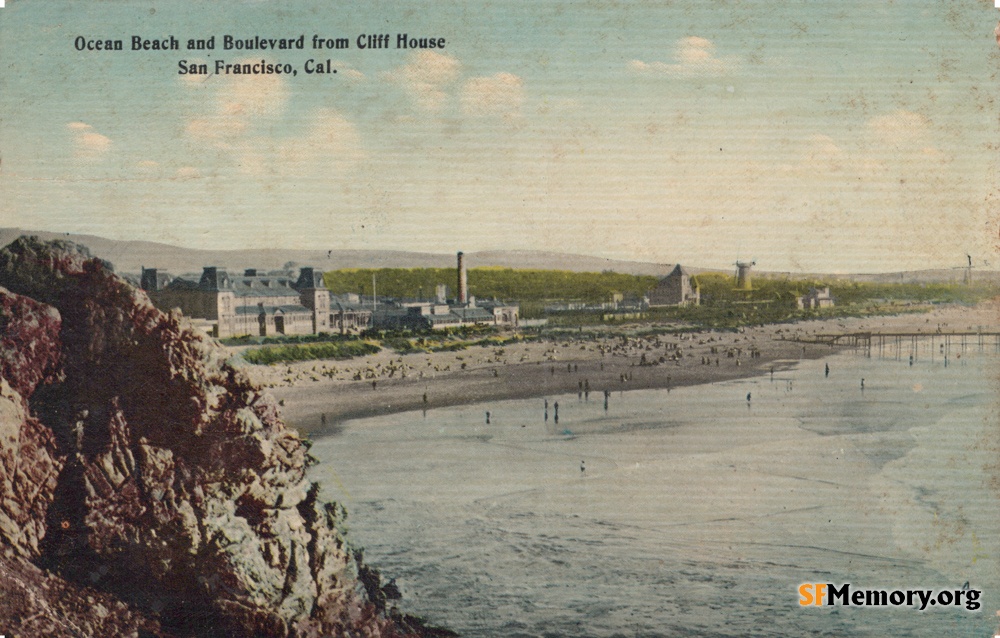 Ocean Beach from Cliff House