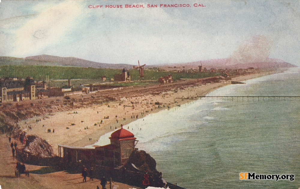 Ocean Beach from Cliff House