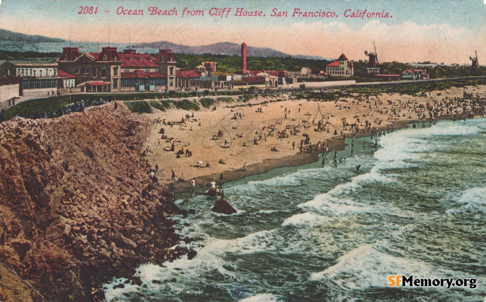 Ocean Beach from Cliff House