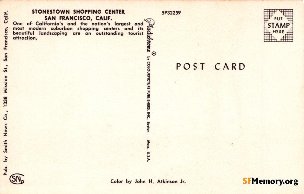 Reverse: Stonestown Shopping Center