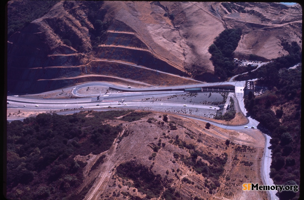 Caldecott Tunnel Aerial