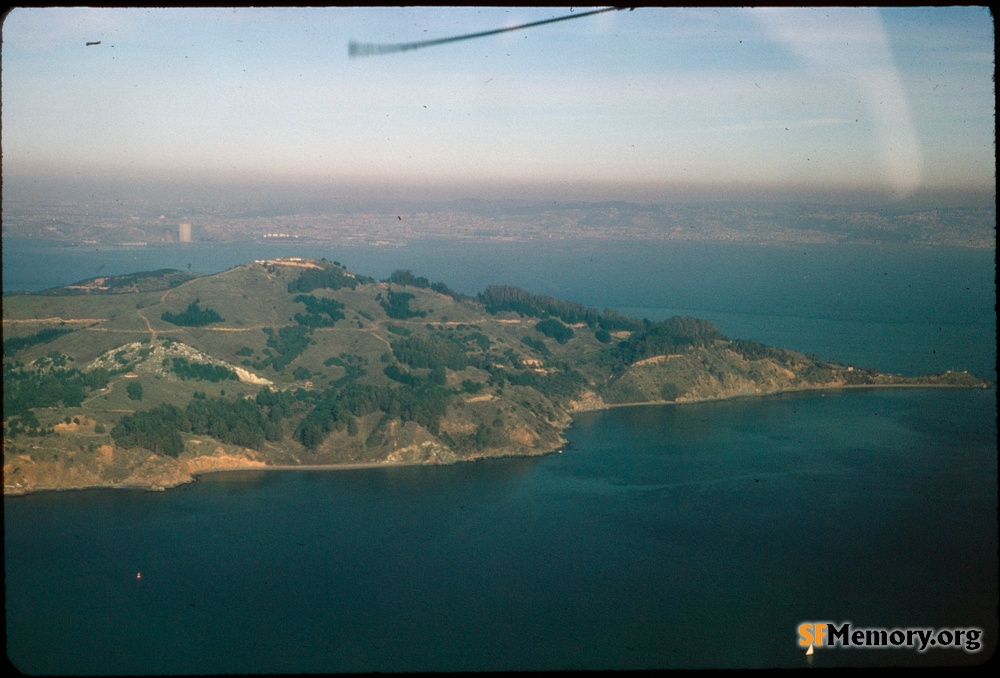 Angel Island Aerial