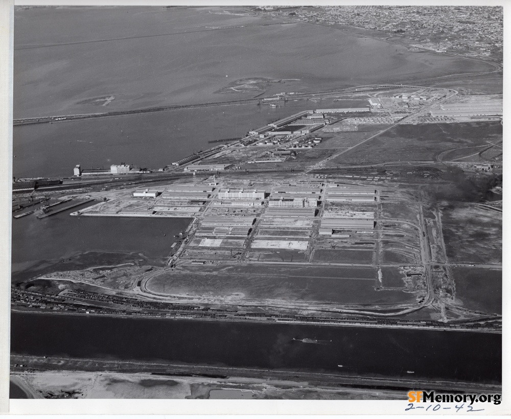 Oakland Middle Harbor Aerial