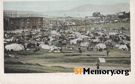 Fort Mason Refugee Camp