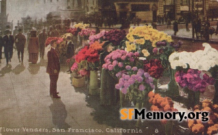 Downtown Flower Vendors