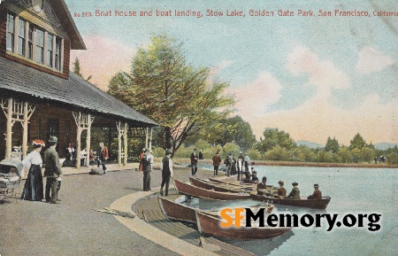 Stow Lake Boathouse