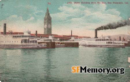 Ferry Building from water