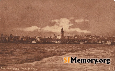 Ferry Building from water