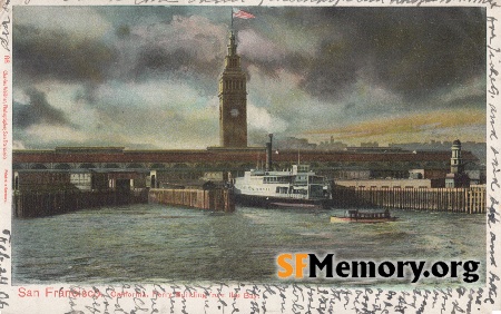 Ferry Building from water