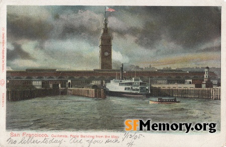 Ferry Building from water