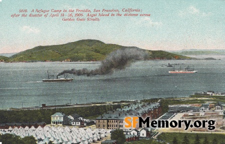 Presidio showing Refugee Camp