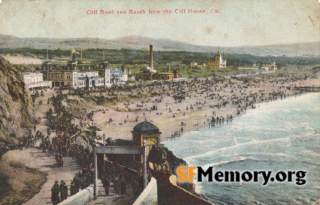 Ocean Beach from Cliff House