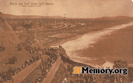 Ocean Beach from Cliff House