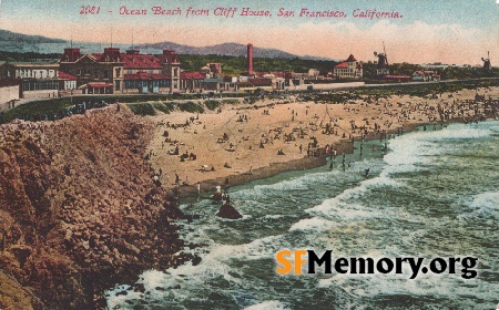 Ocean Beach from Cliff House