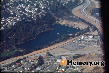 Lake Temescal Aerial