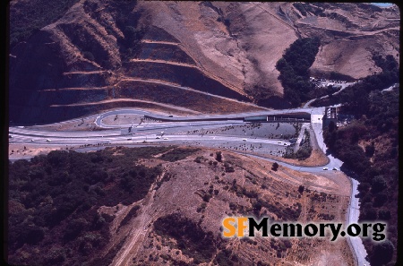 Caldecott Tunnel Aerial