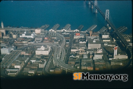 Embarcadero Freeway Aerial