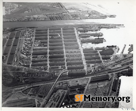 Oakland Middle Harbor Aerial