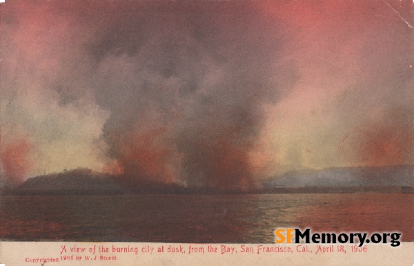 View from SF Bay,1906