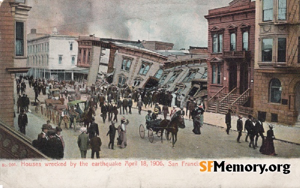 Golden Gate near Hyde,1906