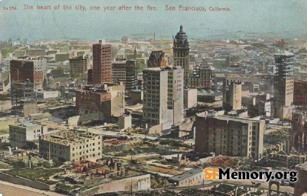 View from Nob Hill,1907