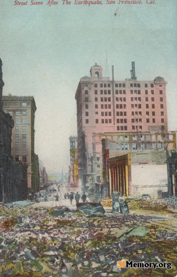 1906 Earthquake Ruins,1906