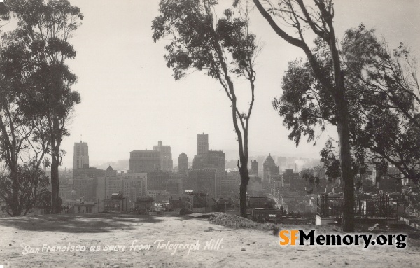 Downtown from Telegraph Hill,n.d.