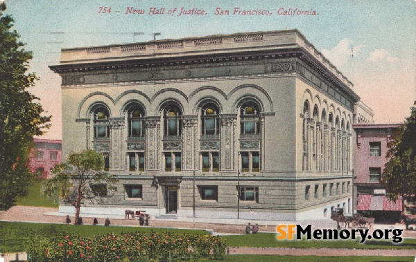 New Hall of Justice,1912