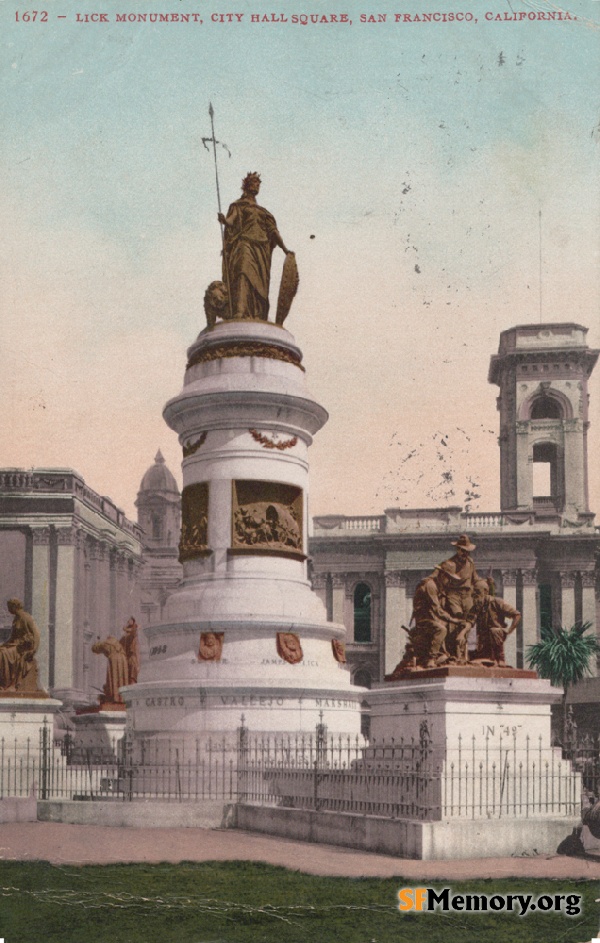 Lick Monument,1905